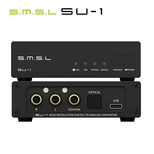 SMSL SU-1 / SU1 High Resolution USB MQA Audio Decktop DAC MQA-CD Audio Decoder
