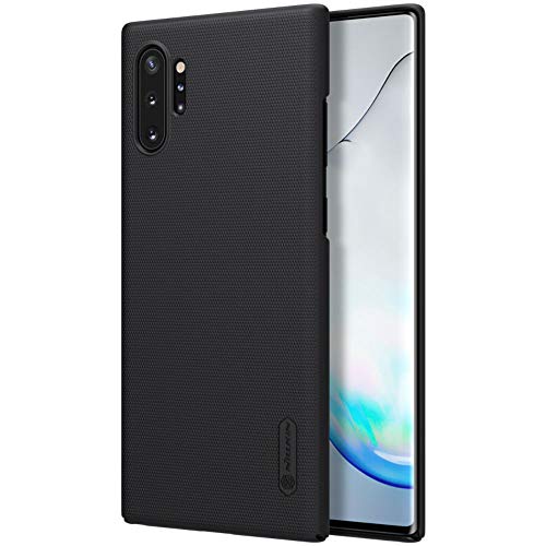Samsung Galaxy Note 10+ Plus Case, Nillkin Frosted Shield Hard Slim Case Back Cover for Samsung Galaxy Note 10 Plus - Black