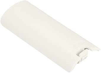 Back Cover for Nintendo Wii Remote Controller Gamepad Battery Case Cover (White)