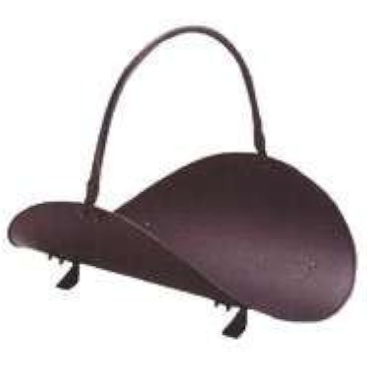 HOMEBASIX B19000Bk-T3L Firewood Basket Holder, 19, Black