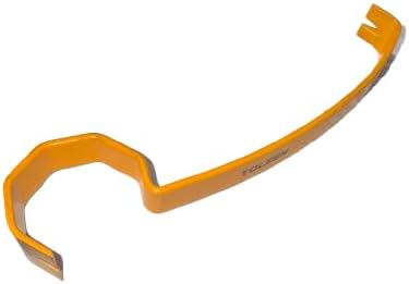 TOLSEN 15" Pry Bar PATENT PENDING Hexagon Shaft Design for Tight Spaces & Leverage, Heavy Duty Nail Puller & Trim Removal Tool, Precision Crowbar for Construction, Demolition, Carpentry Use