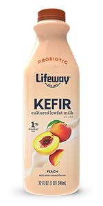 Peach Kefir 32 oz