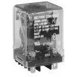20537-81, Electromechanical Relay 12VDC 75Ohm 10A DPDT (38.1x34.8x55.88) mm Socket Magnetic Latching Relay