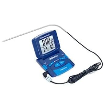 Traceable Alarm Thermometer/Timer with Stainless Steel Probe