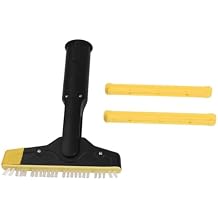 For Karcher Large Grout Brush and Brush Strip Set with Replacement Bristles Compatible with for EASYFIX Deluxe Steam Cleaners for SC 1 Multi Up for SC 2 for SC 3 for SC 4 for SC 5 Part Numbers