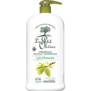 Le Petit Olivier Creme Douche Extra Douce Lait d'Amande 750ml (Le Petit Olivier Extra Gentle Almond Milk Shower Cream 750ml)