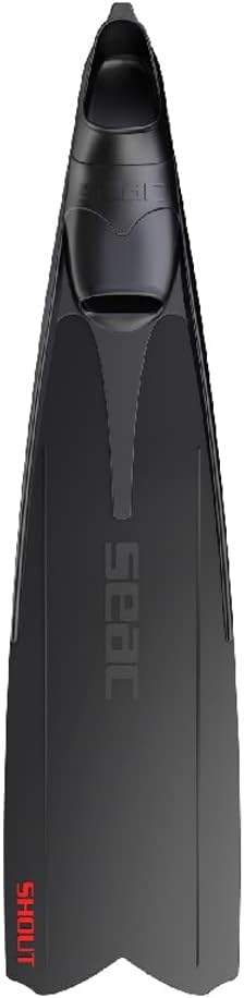 SEAC Shout Long Black Spearfishing Fins