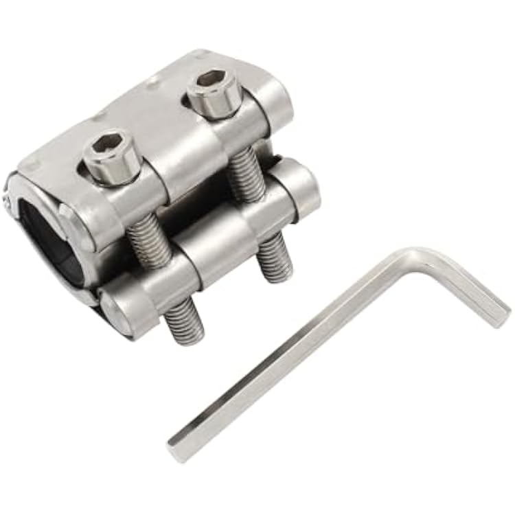Pipe Repair Clamp, Galvanized Pipe Repair Kit, Leak Repair Clamp for Plastic and Metal Pipes20mm-23mm12 inch