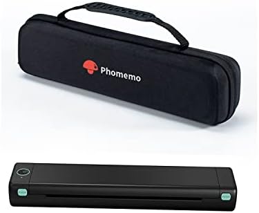 Phomemo Portable Printers Wireless for Travel with M08F Bag, Thermal Tattoo Stencil Printer for Office, Home, Business, M08F-Letter Bluetooth Compact Printer for 8.5" X 11" Size