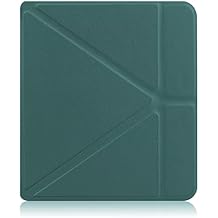 Case for Kobo Sage 2021,The Thinnest and Lightest Leather Smart with Auto Wake Sleep Feature Leather Cover Case with Auto Wake Sleep Feature for New Kobo Sage 8" 2021 Release (Dark Green)