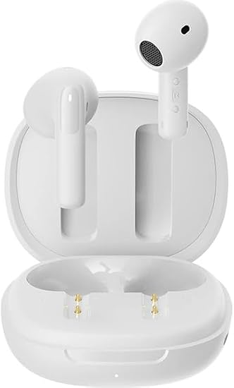 QCY Ailybuds E20 ANC Bluetooth Kulaklık AI 6 Mikrofon IPX4 Beyaz