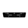 Black Plate Holder with Under Plate Hummer Frame