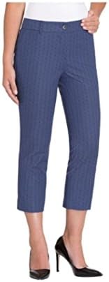 Hilary Radley Womens Stretch Slim Leg Crop Pant