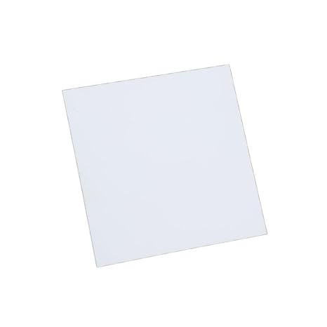 Alumina Ceramic Board,100x100mm High Temperature Substrate 1pc,Insulated Thin Plate Block(100x100x0.1mm)(100x100x1mm)
