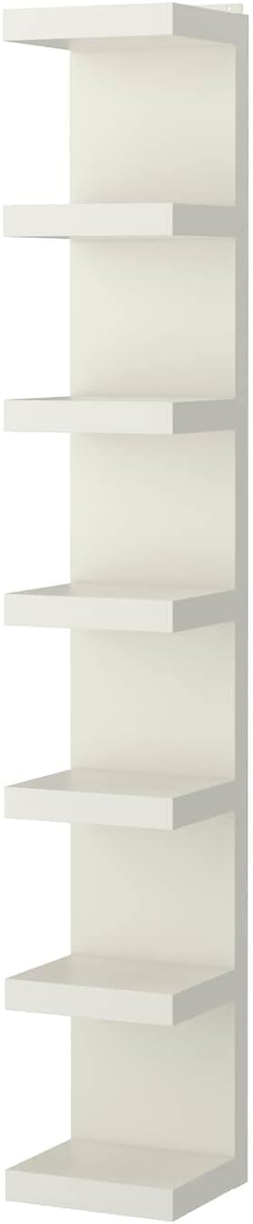 IKEA Wall Shelf Unit, Black 11 3/4x74 3/4", 624.201123.3038