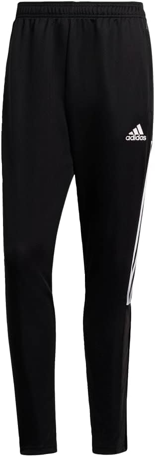 adidas Men's Tiro 21 Track Pants, White-black,