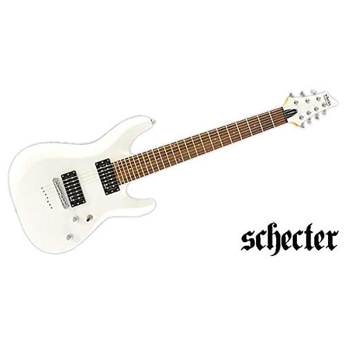 SCHECTER C-7 DELUXE SWHT 7 String Electric Guitar