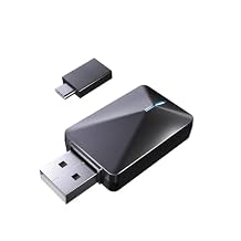 2026 Mini Wireless CarPlay Adapter for iPhone & Android Auto,Upgrade Convert Wired to Wireless, Plug and Play, Mini USB Design,Fast Stable Connection,CarPlay Wireless Adapter for Android & iPhone