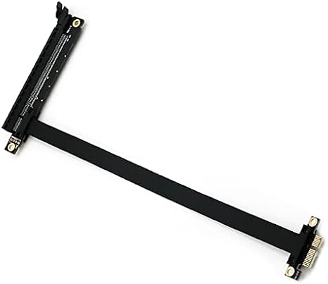 PCI-E PCI Express 1X to 16X Extension Cable with Gold-Plated Connector