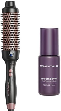 Wavytalk Blowout Express Thermal Brush and Heat protectant Spray for Hair 1.69 Fl Oz