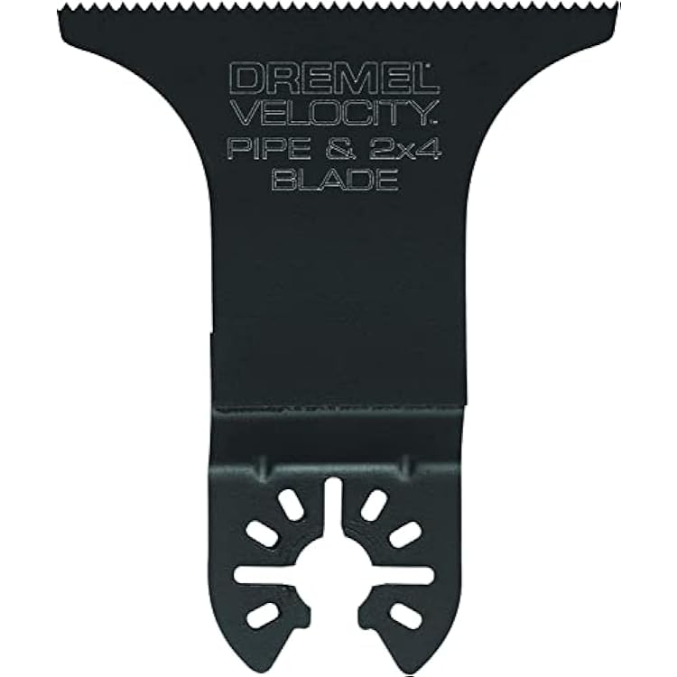 Dremel MM494 Universal Pipe Cutter Multitool Blade, Ideal for Cutting Pipe and 2X4 Lumber - Universal Quick-Fit Interface Fits Bosch, Makita, Milwaukee, and Rockwell