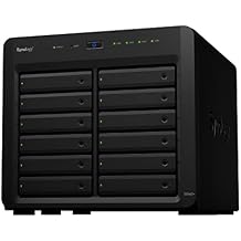 Synology Disk Station DS2422+ NAS Server - 12 Bays - SATA 3Gb/s - RAID 0, 1, 5, 6, 10, JBOD - RAM 4 GB - Gigabit Ethernet - iSCSI Support