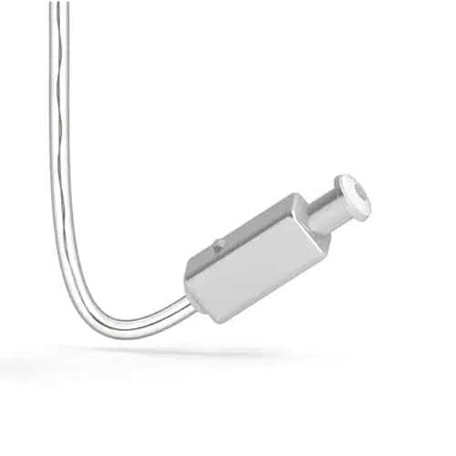 GN Resound SureFit 2C Receiver Wires - Compatible with GN Resound Linx, Linx Quattro, Linx 3D, Key and Enya Hearing Aids Left Ear, Medium Power, Size 0
