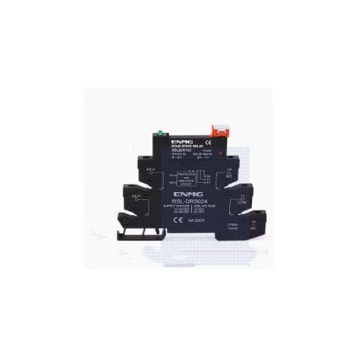 RelaySolid State kit 6A DC Controlled DC SSL6D6132RSL-DRS024 Black 2pcs