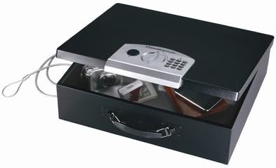 SentrySafe PL048E Portable Laptop Safe, 0.5 cu ft, Black
