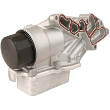MITZONE Oil Cooler Filter Housing Compatible with 2006-2015 Mercedes-Benz C230 C300 C350 GLK350 ML450 S550 SLK300 R350 CL550 CLK550 GL550 E550 SL550 CLS550 2.5L 3.0L 3.5L 3.7L V6 5.5L V8 2721800110