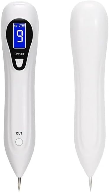 Laser Skin Tag Removal Pen Skin Tag Removal Kit, Mole Remover with 9 Adjustable Modes for Moles, Warts and Age Spots on Face, Hands and Body