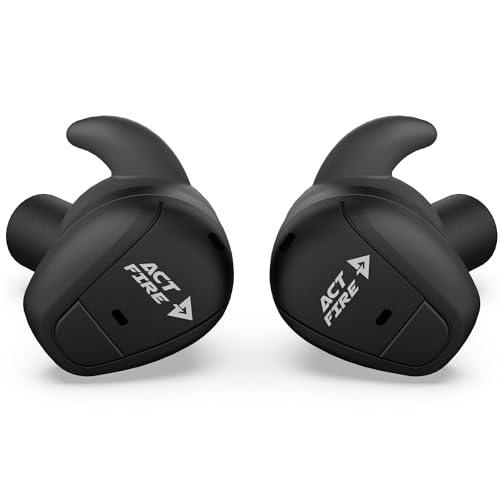Shooting Ear Protection Ear Plugs, Hearing Protection Earbuds Electronic Shooting Earplugs for Noise Reduction,Outdoor Sports