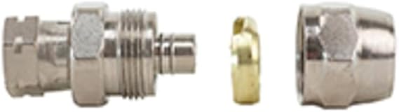 DeVilbiss DEVP-HC-4528 Reuseable Hose End 1/4Npsfx11/16Od