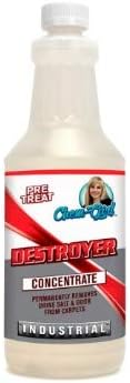 DESTROYER - Best Permanent Urine Stain and Odor Remover. No More Re-Marking. Dissolve and Neutralize the Urine Salts. Spot and Stain Gone for Good.