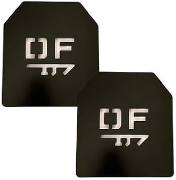 Directional Force | Weight Vest Plates | Steel Plates for Weight Vest Gym Equipment | Performance Apparel & Products - 27.5 LB Vest Pair