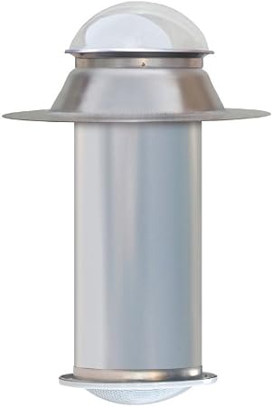 Natural Light, Tubular Skylight Kit, Flat, Prismatic Diffuser, 18 inch