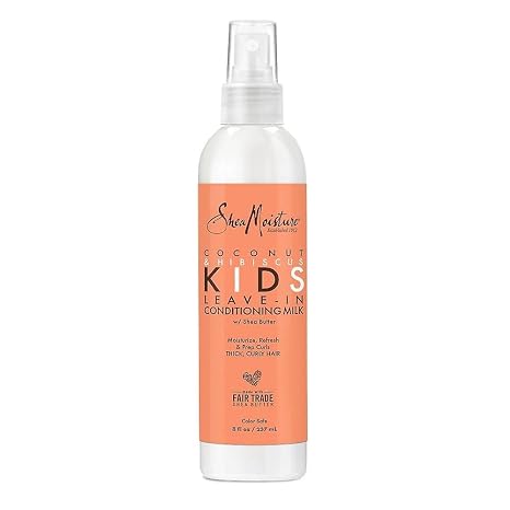 Shea Moisture Coconut & Hibiscus Kids Leave-In Conditioning Milk 8 oz