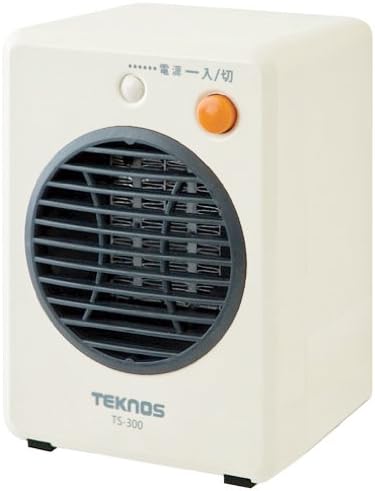 TEKNOS mobile ceramic heater, white, TS-300