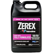 Zerex Fully Formulated Pink Heavy Duty 50/50 Ready-to-Use Antifreeze Coolant 1 Gallon