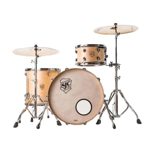 SJC Custom Drums Tour Series 3-piece Shell Pack - Natural