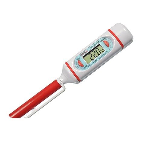 Thermco ACC3105DIG Laboratory Long Stem Digital Thermometer, 5" Stem Length,50 to 150C Range, +/-1.0C Accuracy
