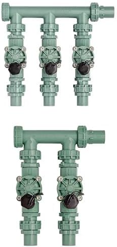 Bundle of Orbit 57253 3-Valve and 57250 2-Valve Heavy Duty Preassembled Manifold