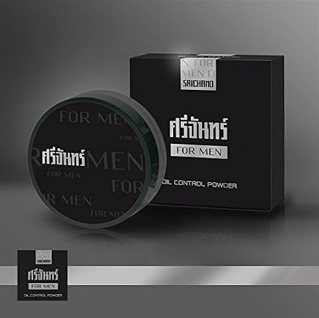 SRICHAND FOR MEN translucent powder BLACK EDITION oil control powder 11 g.