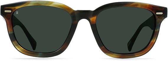 RAEN Myles Unisex Classic Square Sunglasses UV Protection - Cove/Green (Size 53 MM)