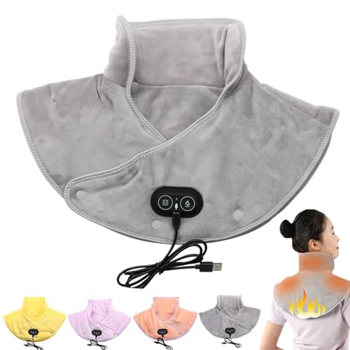Shoulder Neck Back Heating Pad for Women, Electric Heating Pad with 3 Temp Settings