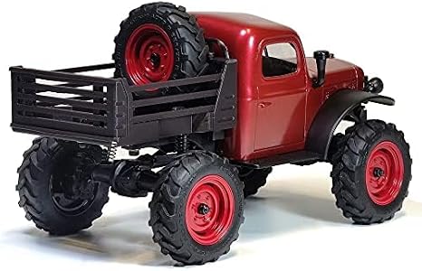 Truck Bed Upgrade Parts (NO Truck Included) for FCX24 Power Wagon RC Crawler (Black)
