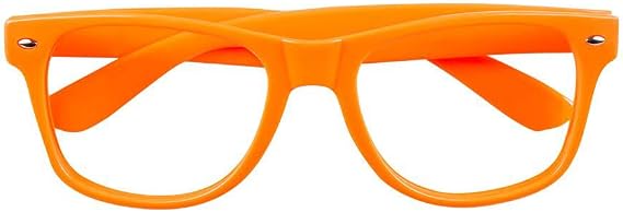 Boland - Nerd Party Glasses for Adults Fun Glasses Without Glasses, Plastic Glasses, 80s, Theme Party, Carnival, Carnival, Halloween