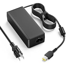 VUOHOEG 65W Laptop Charger Compatibility with Lenovo ThinkPad T440 T450 T460 T470 X240 X250 X260 X270 E550 E560 L440 L450 E440 E450 Yoga 260 Yellow Square Tip AC Power Adapter
