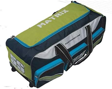 SS Matrix Cricket Kitbag, Blue