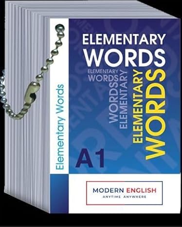 Elementary Words - (A1 Word Cards)